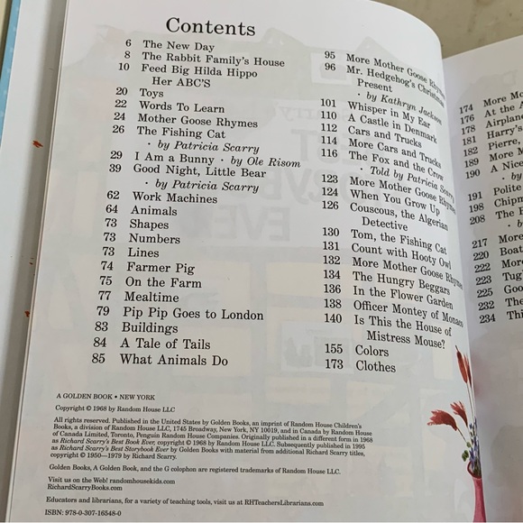 2/$15🎁 Richard Scarry's Best Storybook Ever Golden Books Hardcover Book - Picture 3 of 3